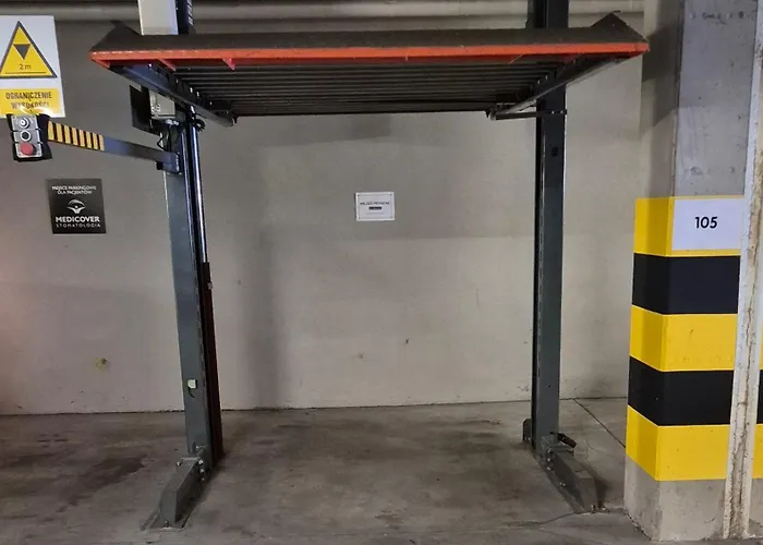 Apartment Garbary 100 White Apartment, Free Parking, Self Check-in 24h, Air-conditioning Posen